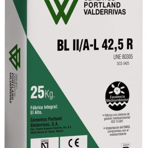 Saco cemento blanco 42,5-R BL II/AL